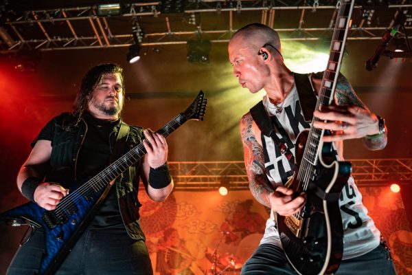 Matt Heafy and Corey Beaulieu of Trivium, Birmingham, January 2023