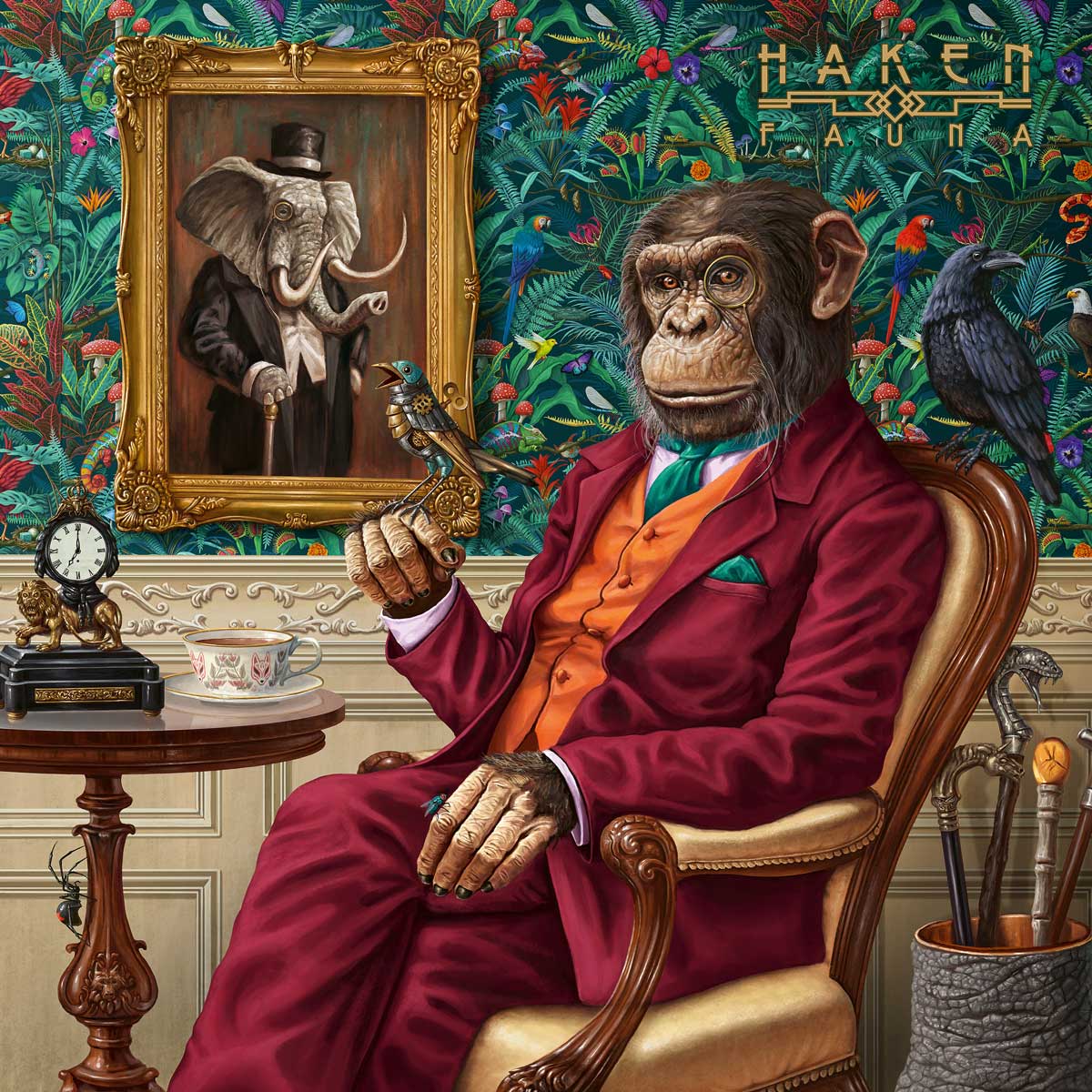 Haken - Fauna Album Cover Artwork