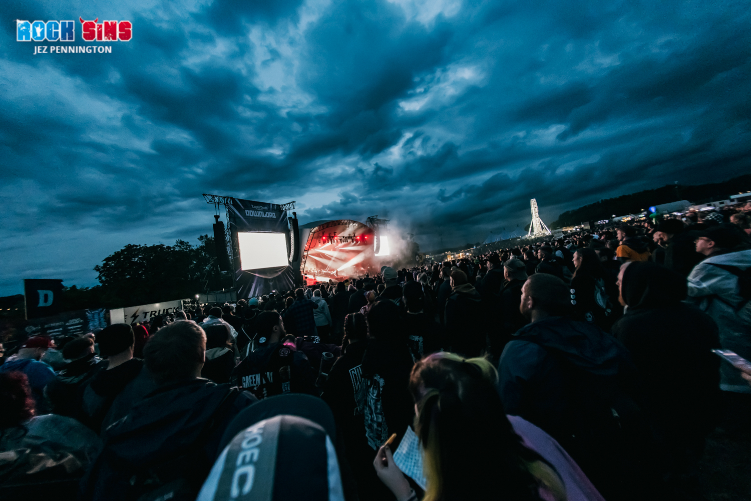 Funeral For A Friend, crowd shot from Download Festival 2024 by Jez Pennington