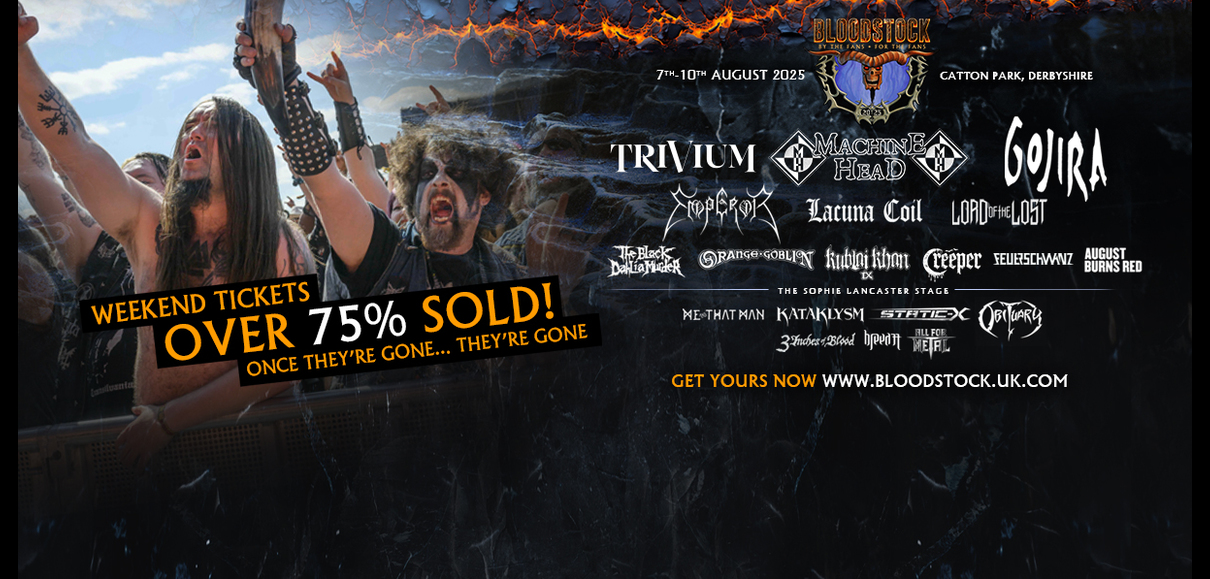 Bloodstock Festival 2025 Header Image