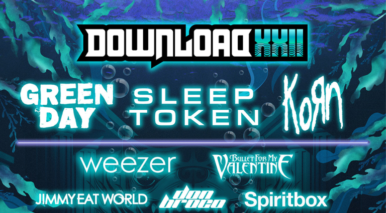 Download Festival 2025 Line Up Header