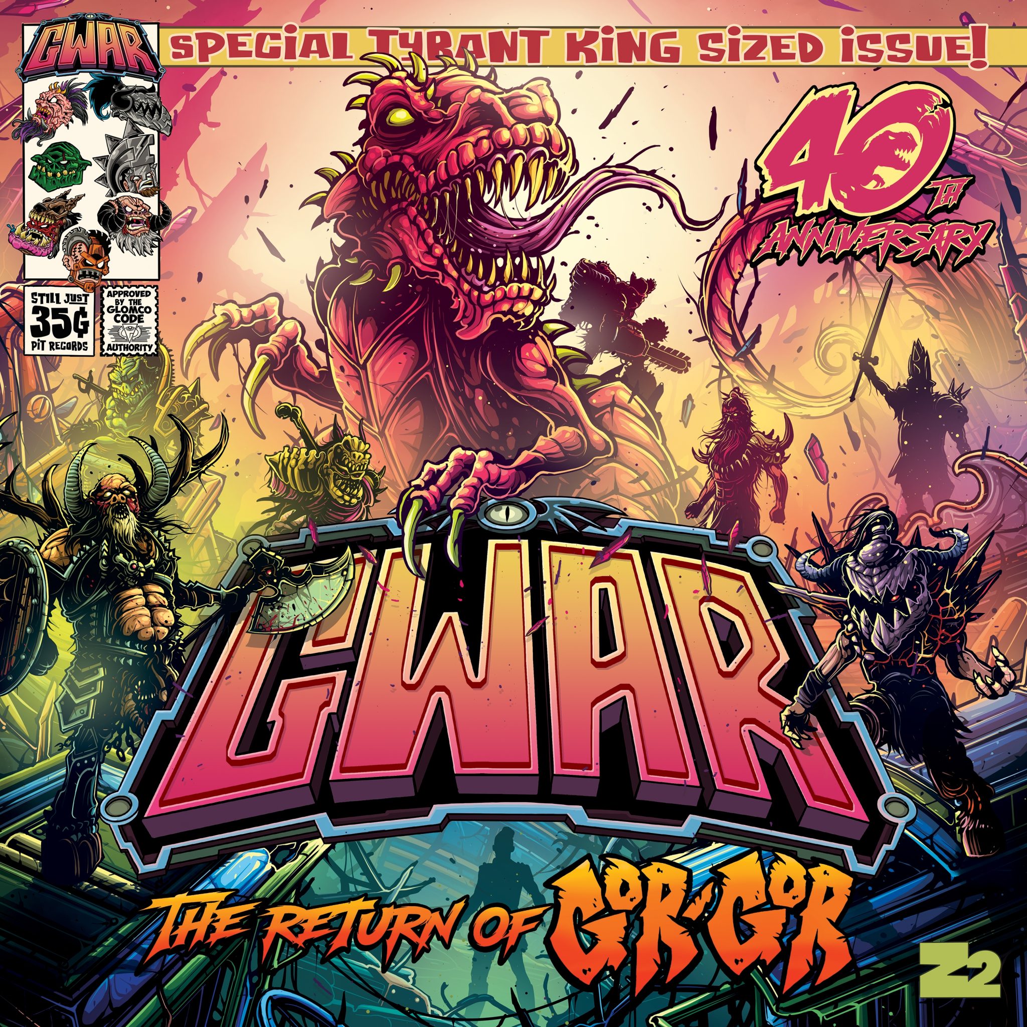 GWAR - The Return Of Gor Gor - Artwork
