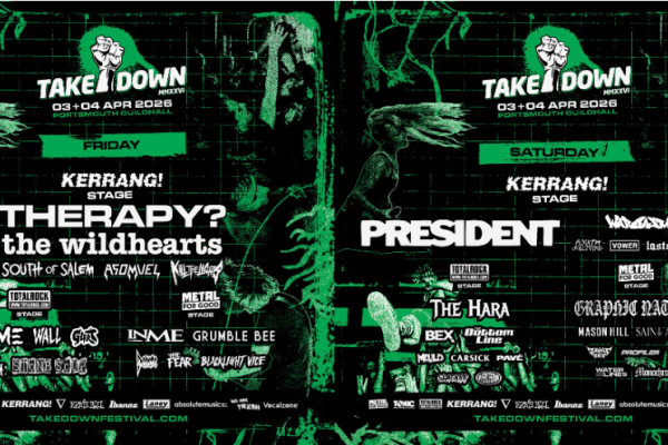 Takedown Festival 2026 Line Up Header Image Final